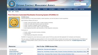 PCARSS - Defense Contract Management Agency