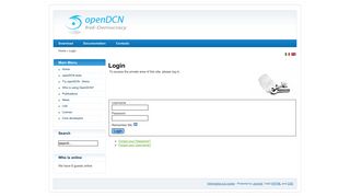 Login - OpenDCN