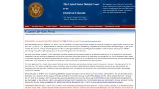 Attorney Services Portal Login