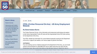 CPOL (Civilian Personnel On-line) - US Army Employment Website ...