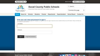 Sign In - Duval County Public Schools