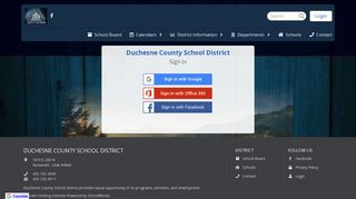 Login - Duchesne County School District