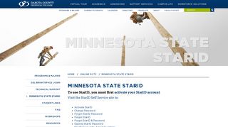 Minnesota State StarID - Dakota County Technical College | DCTC - a ...