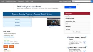 Daviess County Teachers Federal Credit Union - Owensboro, KY