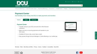 Payment Center | DCU | MA | NH