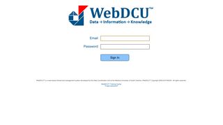 WebDCU™ - Medical University of South Carolina