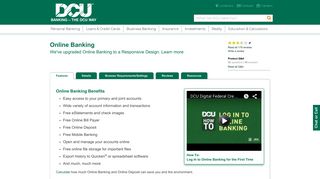 Online Banking | DCU |Massachusetts | New Hampshire