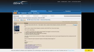 DD-WRT Forum :: View topic - Share a Captive Portal (hotspot ...