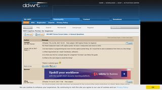 DD-WRT Forum :: View topic - Wifi Captive Portal, for beginner