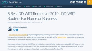 5 Best DD-WRT Routers 2019| How to Install DD-WRT VPN ...