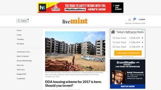 DDA housing scheme for 2017 is here. Should you invest? - Livemint