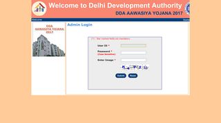DDA Housing Scheme 2014: Admin Dashboard