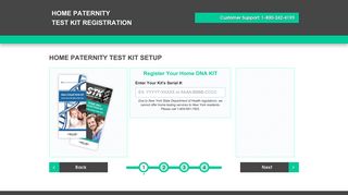 Register Your STK Home DNA Test Kit