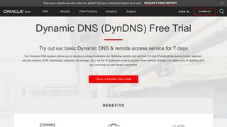Dynamic DNS Free Trials & Free Remote Access | DynDNS