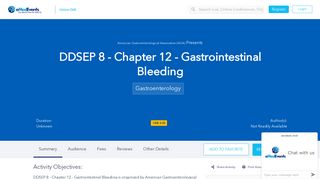 DDSEP 8 - Chapter 12 - Gastrointestinal Bleeding | eMedEvents