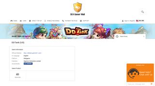 DDTank (US) Online Store | SEA Gamer Mall
