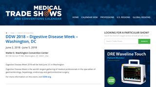 DDW 2018 – Digestive Disease Week – Washington, DC | Medical ...