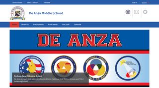 De Anza Middle School / Homepage - Ontario-Montclair School District