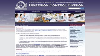 Year-End Reports - DEA Diversion Control Division - Department of ...