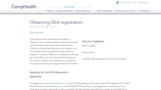 How to Get a DEA Number: Ultimate Licensing Guide | CompHealth