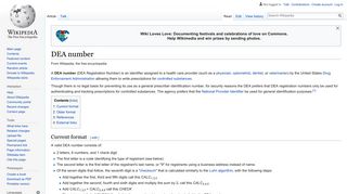 DEA number - Wikipedia