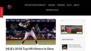 Dead Red Hitting - Your Trusted Online Hitting Resource