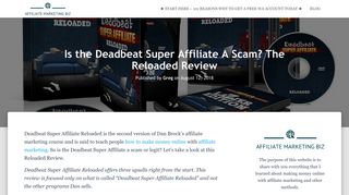 Is the Deadbeat Super Affiliate A Scam? (2019) Reloaded Review ...