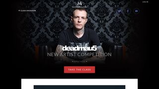 deadmau5 New Artist Competition | MasterClass