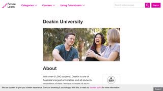 Online courses from Deakin University - FutureLearn