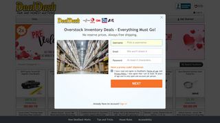 DealDash Log in - DealDash™ - Bid & Save - The fair & honest ...