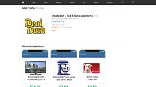 DealDash - Bid & Save Auctions on the App Store - iTunes - Apple