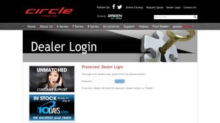 Dealer Login - Circle Fitness USA
