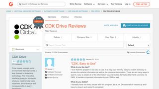 CDK Drive Reviews 2019 | G2 Crowd