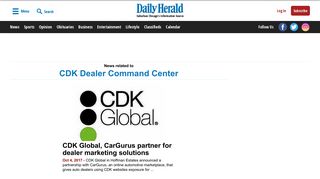 CDK Dealer Command Center - Daily Herald