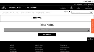 New Country Lexus of Latham is a Latham Lexus dealer and a new ...