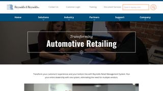 Reynolds and Reynolds: Automotive Retailing