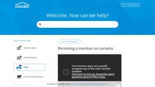 Becoming a member on carsales – carsales.com.au Help Center