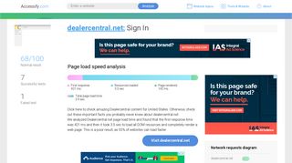Access dealercentral.net. Sign In
