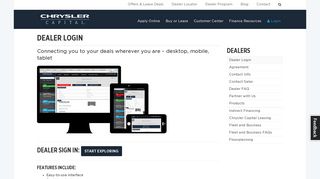 Dealer Login – DealerCONNECT | Chrysler Capital