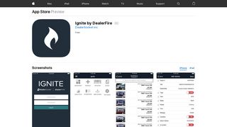 Ignite by DealerFire on the App Store - iTunes - Apple