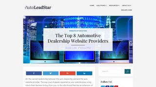 The Top 8 Automotive Dealership Website Providers - AutoLeadStar ...