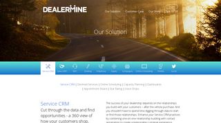 Service CRM - DealerMine CRM