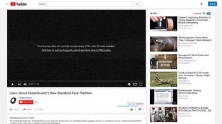 Learn About DealerSocket's New Blackbird Tech Platform - YouTube