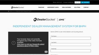 Independent Dealer Management System - DealerSocket