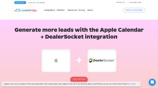 Generate more leads with the Apple Calendar + DealerSocket ...