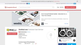 Dealfind.com Customer Service, Complaints and Reviews