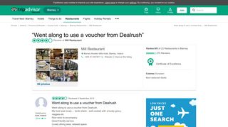 Went along to use a voucher from Dealrush - Traveller Reviews - Mill ...