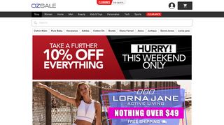 www.ozsale.com.au — Online shopping club in Australia