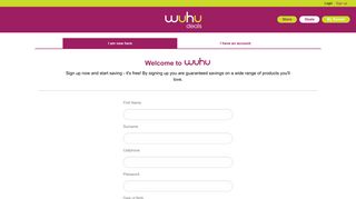 wuhu | Sign up now - its Free!