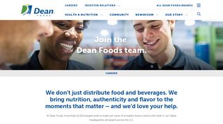 Dean Foods - Careers